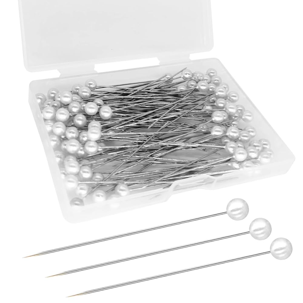 Amazon.com: Corsage Boutonniere Pins, Teardrop Pearl Ball